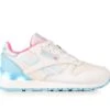 Girls' Reebok Little Kid Classic Step N Flash Light-Up Running Shoes