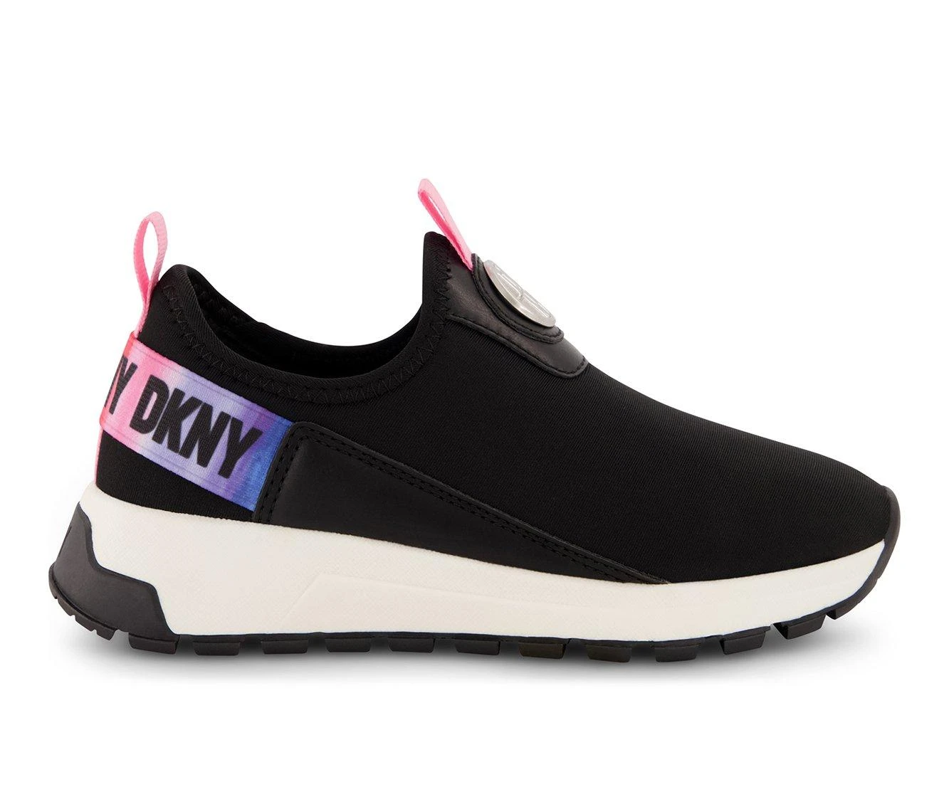 Girls' DKNY Little Kid & Big Kid Danni Rainbow Sneakers 2 Girls' DKNY Little Kid & Big Kid Danni Rainbow Sneakers - Image 2