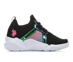 Girls' US Polo Assn Toddler Dapt Slip-On Sneakers