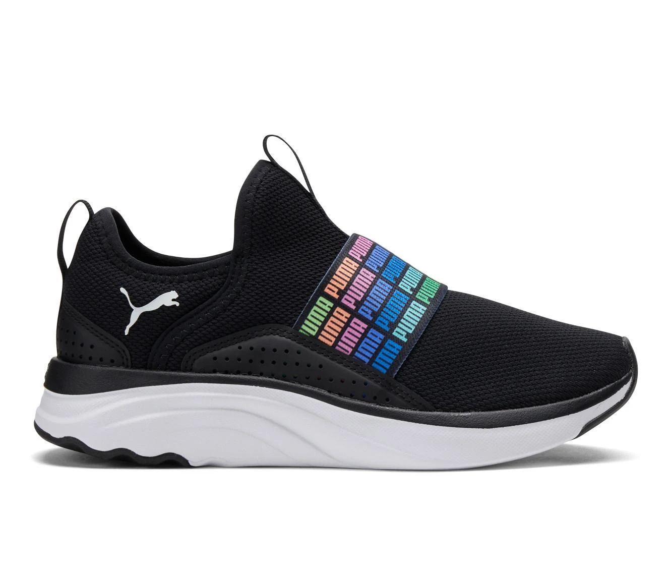 Girls' Puma Big Kid Softride Sophia Slip On Repeat Running Shoes 1 Girls' Puma Big Kid Softride Sophia Slip On Repeat Running Shoes