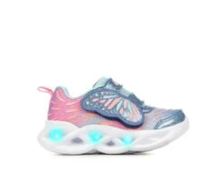 Girls' Skechers Toddler & Little Kid Twisty Brights Wingin' It Light-Up Sneakers