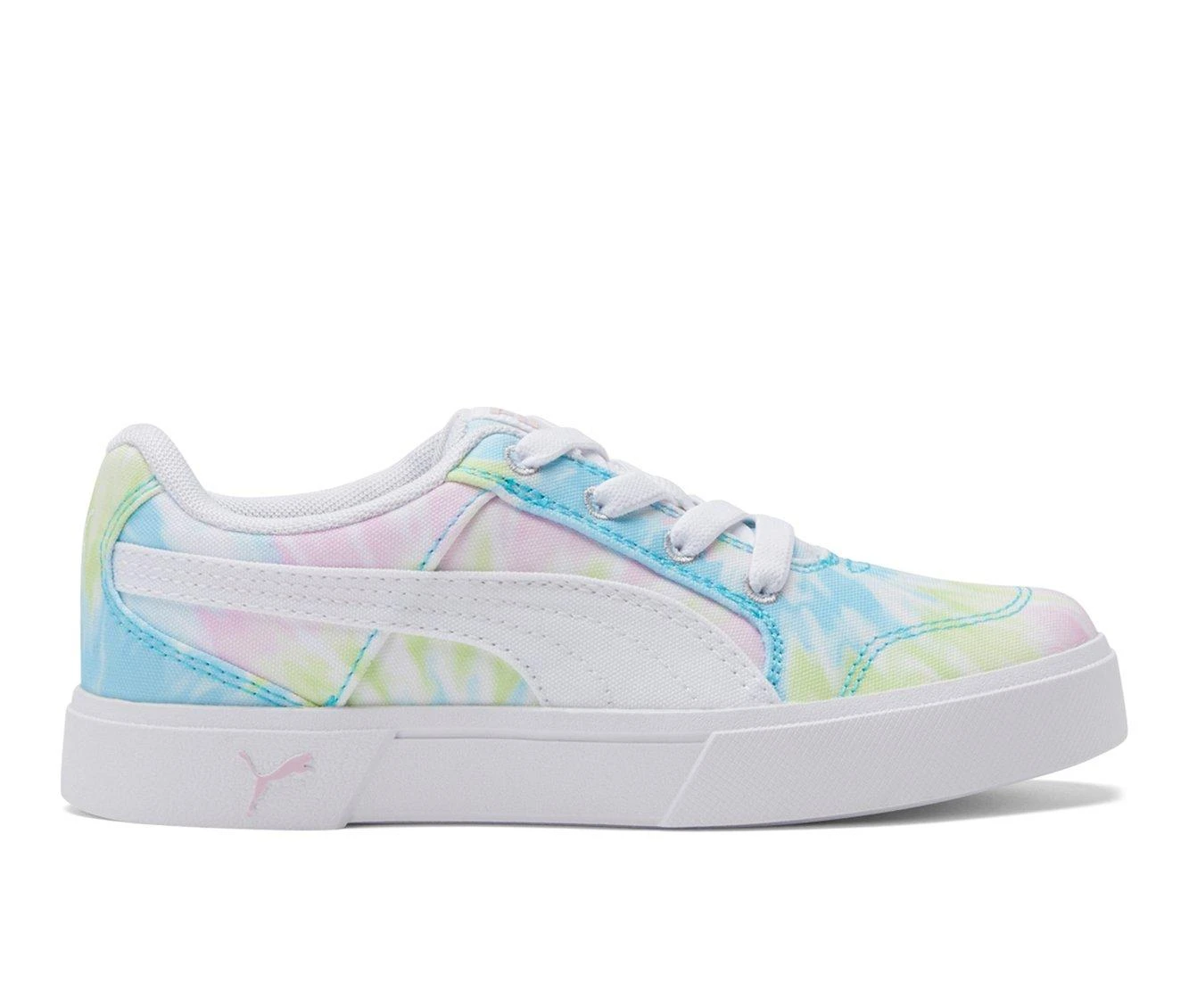 Girls' Puma Little Kid & Big Kid C-Rey Canvas Tie Dye Sneakers 1 Girls' Puma Little Kid & Big Kid C-Rey Canvas Tie Dye Sneakers