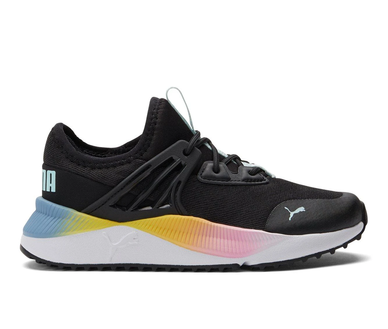 Girls' Puma Little Kid Pacer Future Rainbow Running Shoes 1 Girls' Puma Little Kid Pacer Future Rainbow Running Shoes