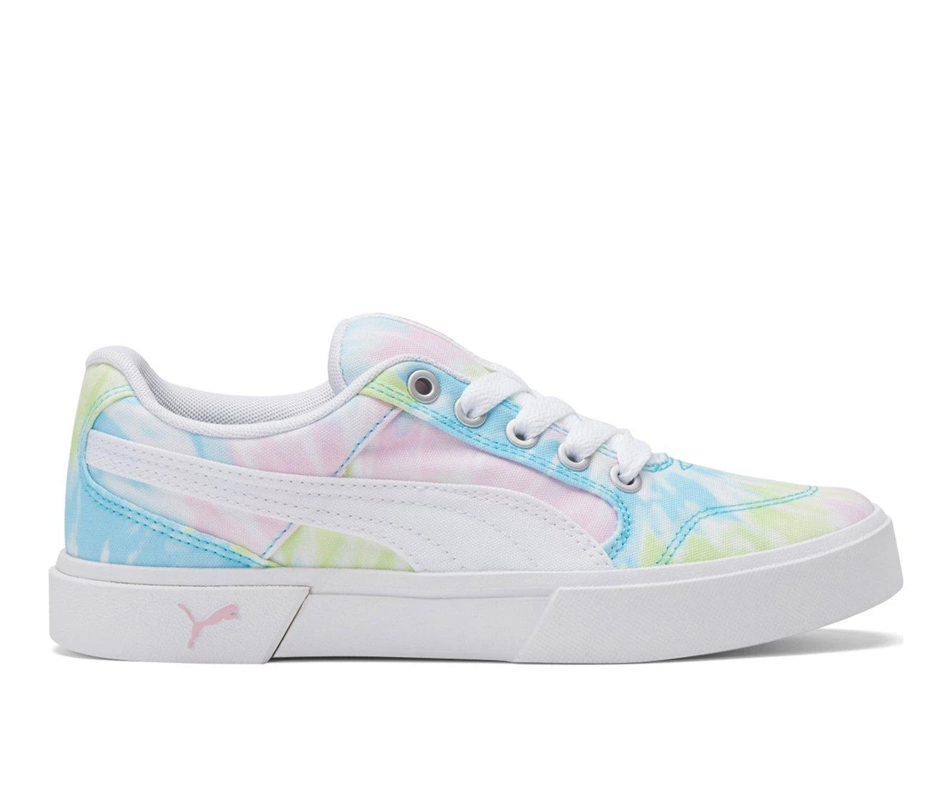 Girls' Puma C-REY Canvas Tie Dye Jr. Girls Sneakers 1 Girls' Puma C-REY Canvas Tie Dye Jr. Girls Sneakers