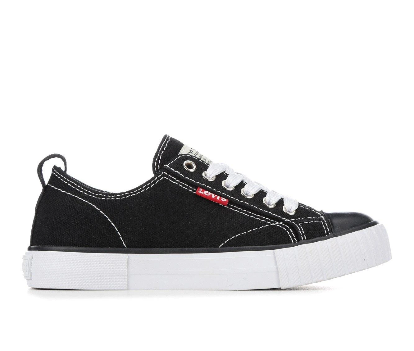 Girls' Levis Little Kid Anikan Canvas Sneakers 1 Girls' Levis Little Kid Anikan Canvas Sneakers