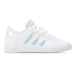 Girls' Adidas Little Kid & Big Kid Grand Court 2.0 Sustainable Sneakers