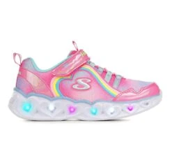 Girls' Skechers Little Kid & Big Kid Heart Lights Rainbow Lux Light-Up Sneakers -Shoe Carnival Sales 1 351