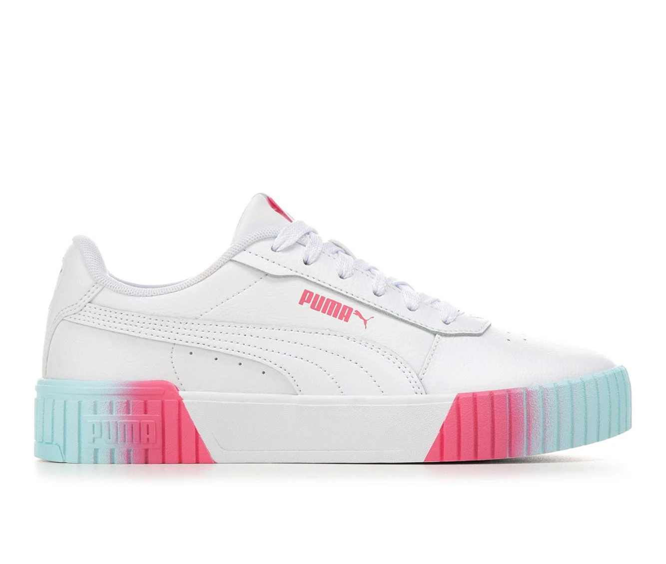 Girls' Puma Little Kid & Big Kid Carina 2.0 Fade Sneakers 2 Girls' Puma Little Kid & Big Kid Carina 2.0 Fade Sneakers - Image 2