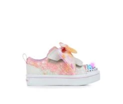 Alternative view of Girls' Skechers Toddler & Little Kid Twi-Lites Light-Up Platform Sneakers