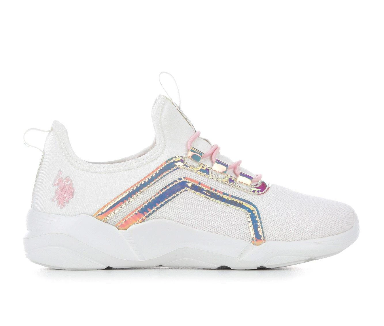 Girls' US Polo Assn Little Kid & Big Kid Trix Slip-On Sneakers 2 Girls' US Polo Assn Little Kid & Big Kid Trix Slip-On Sneakers - Image 2