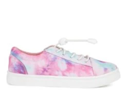 Girls' Olivia Miller Little Kid & Big Kid Pink Colorburst Sneakers