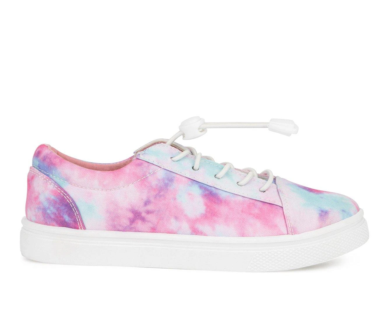Girls' Olivia Miller Little Kid & Big Kid Pink Colorburst Sneakers 2 Girls' Olivia Miller Little Kid & Big Kid Pink Colorburst Sneakers - Image 2