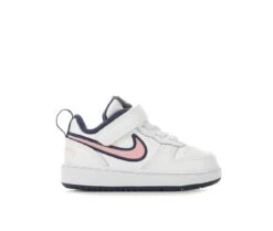 Alternative view of Girls' Nike Infant & Toddler Court Borough Low Special Edition 1 Sneakers