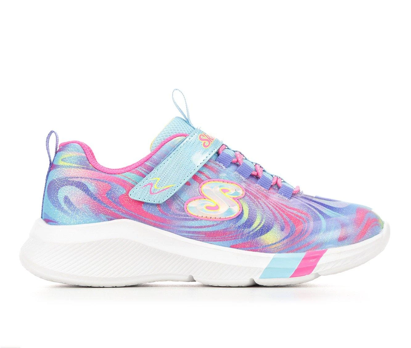 Girls' Skechers Little Kid & Big Kid Dreamy Lites Wide Running Shoes 2 Girls' Skechers Little Kid & Big Kid Dreamy Lites Wide Running Shoes - Image 2