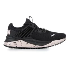 Alternative view of Girls' Puma Big Kid Pacer Future Marble Slip-On Running Shoes