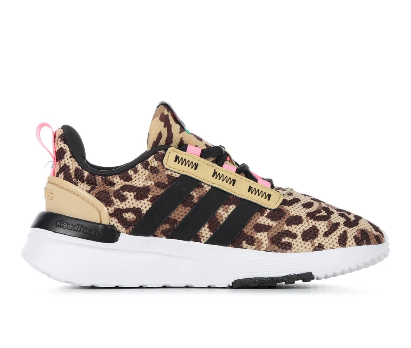 Girls' Adidas Little Kid & Big Kid Racer TR 21 Print Sustainable Running Shoes 2 Girls' Adidas Little Kid & Big Kid Racer TR 21 Print Sustainable Running Shoes - Image 2