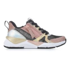 Alternative view of Girls' Skechers Little Kid & Big Kid Shine Status Sleek Shines Sneakers