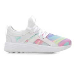 Alternative view of Girls' Puma Little Kid & Big Kid SoftRide Sophia Swirl Running Shoes