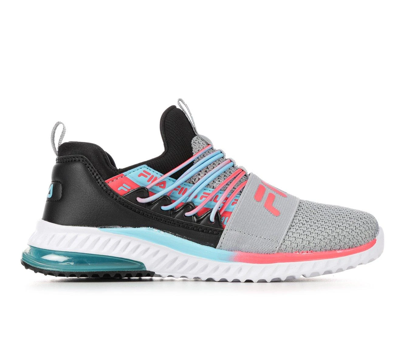 Girls' Fila Little Kid & Big Kid Fantastiq 2 Running Shoes 2 Girls' Fila Little Kid & Big Kid Fantastiq 2 Running Shoes - Image 2
