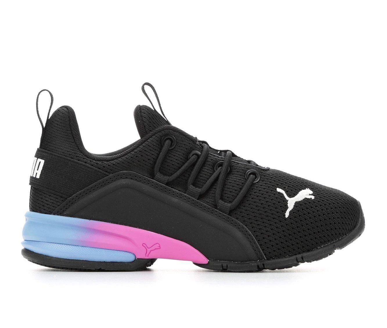 Girls' Puma Little Kid & Big Kid Axelion Sleek Running Shoes 1 Girls' Puma Little Kid & Big Kid Axelion Sleek Running Shoes