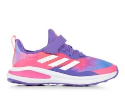 Girls' Adidas Little Kid Fortarun Sustainable Running Shoes