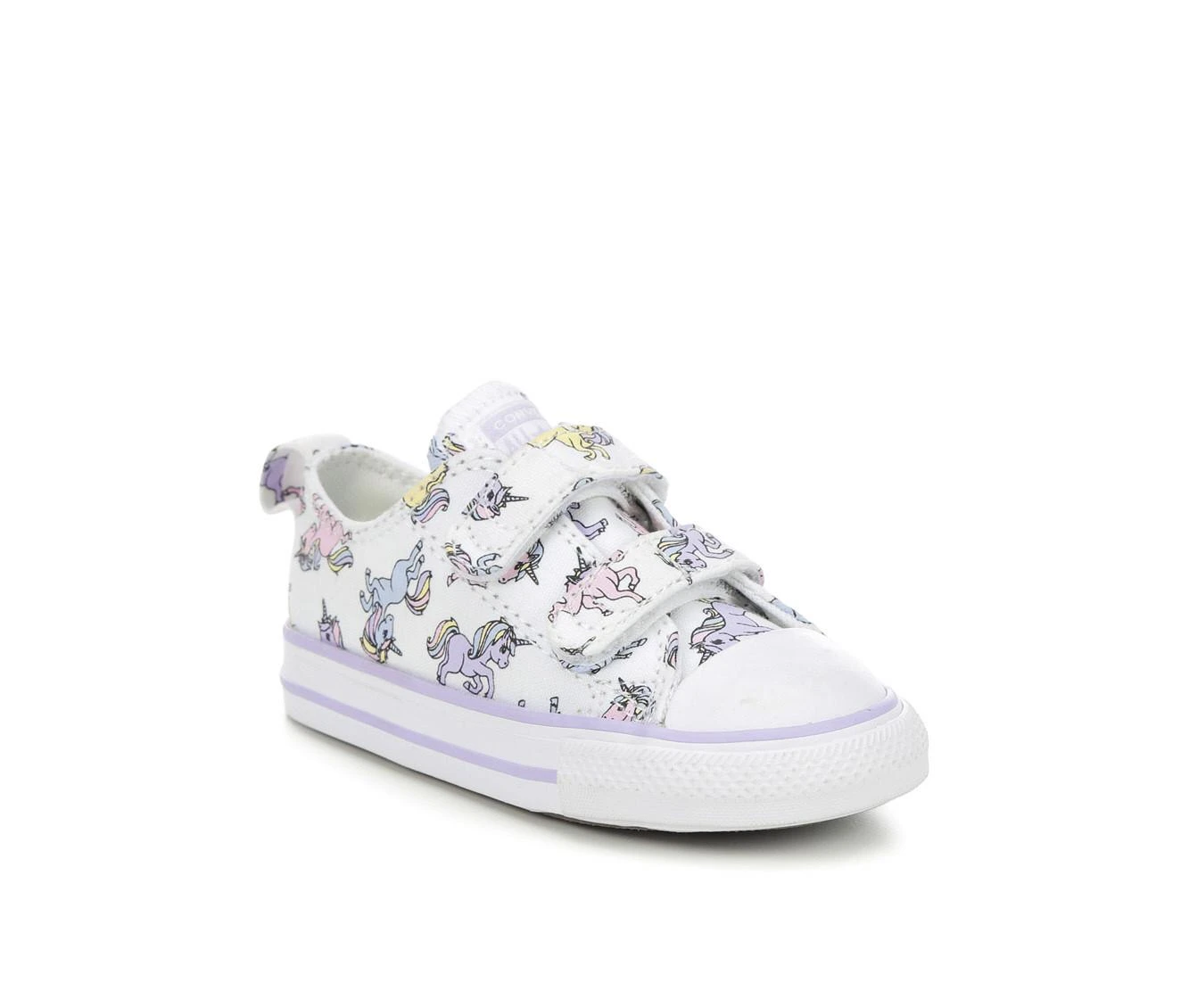 Girls' Converse Toddler Unicorn 2V Oxford Sneakers 3 Girls' Converse Toddler Unicorn 2V Oxford Sneakers - Image 3