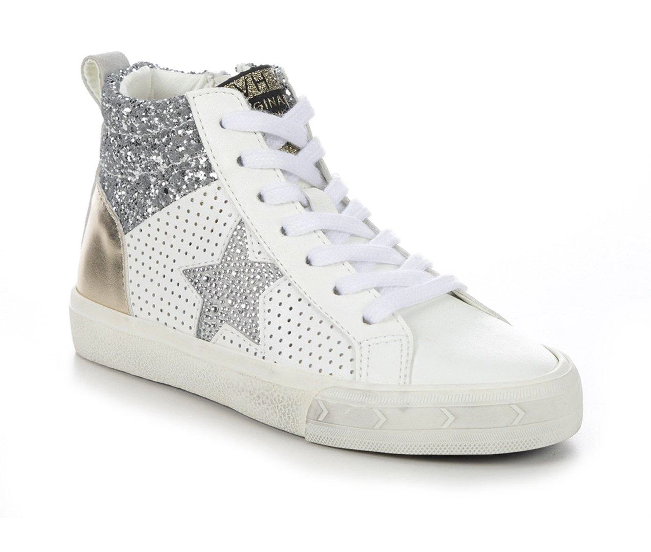 Girls' VINTAGE HAVANA Little Kid & Big Kid Wilma Mid-Top Sneakers 3 Girls' VINTAGE HAVANA Little Kid & Big Kid Wilma Mid-Top Sneakers - Image 3