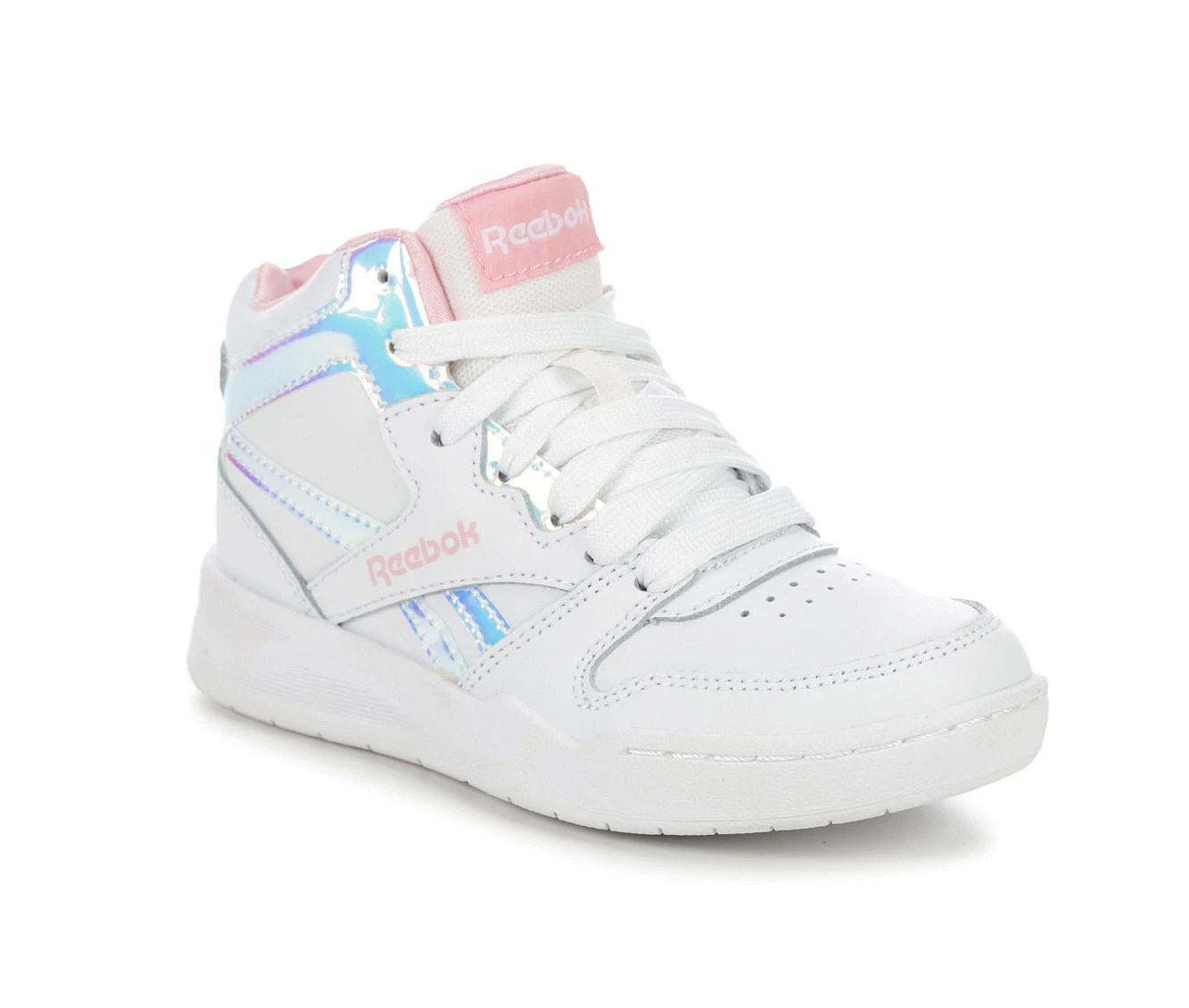 Girls' Reebok Little Kid & Big Kid BB4500 Court Sneakers 3 Girls' Reebok Little Kid & Big Kid BB4500 Court Sneakers - Image 3