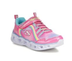 Girls' Skechers Little Kid & Big Kid Heart Lights Rainbow Lux Light-Up Sneakers -Shoe Carnival Sales 2 175