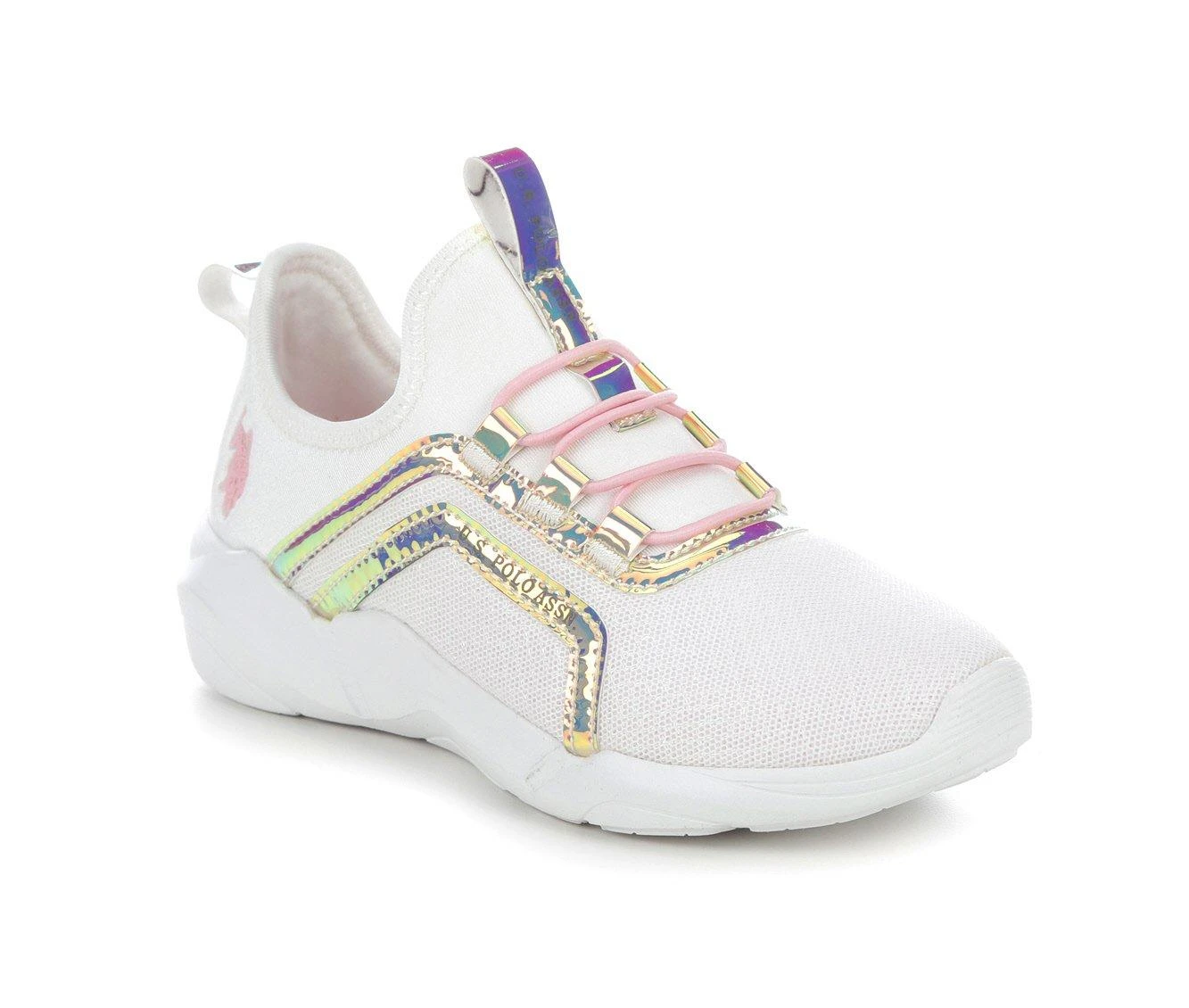 Girls' US Polo Assn Little Kid & Big Kid Trix Slip-On Sneakers 3 Girls' US Polo Assn Little Kid & Big Kid Trix Slip-On Sneakers - Image 3