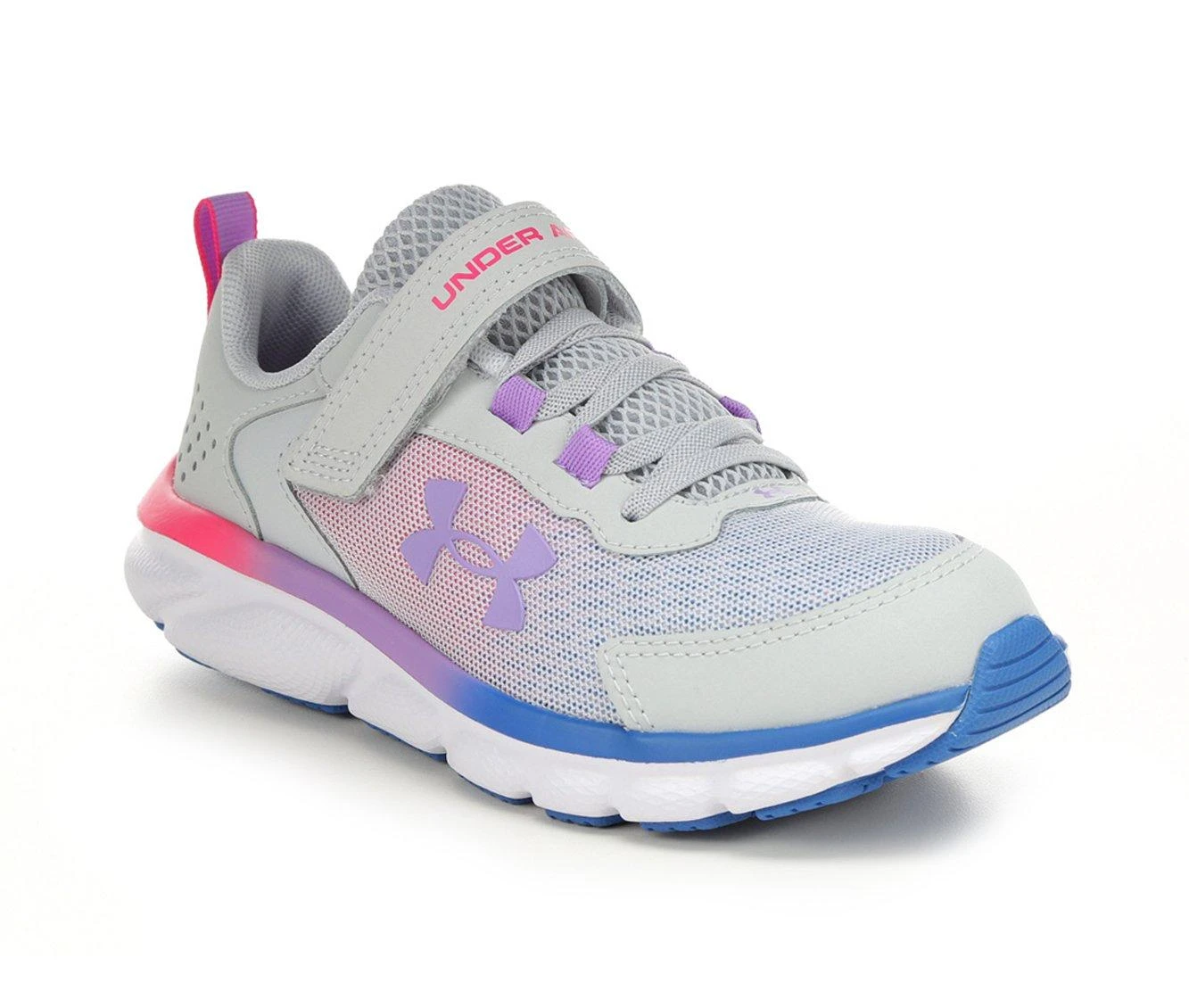 Girls' Under Armour Little Kid Assert 9 Wide Running Shoes 3 Girls' Under Armour Little Kid Assert 9 Wide Running Shoes - Image 3