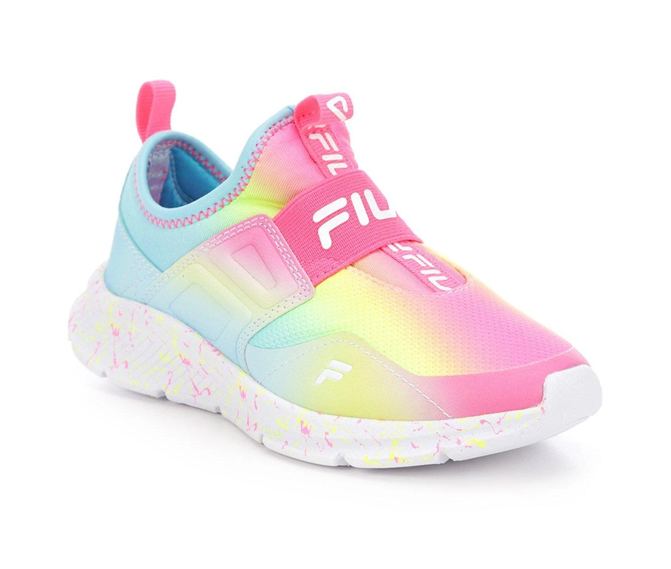 Girls' Fila Little Kid & Big Kid Landbuzzer Marble Running Shoes 3 Girls' Fila Little Kid & Big Kid Landbuzzer Marble Running Shoes - Image 3
