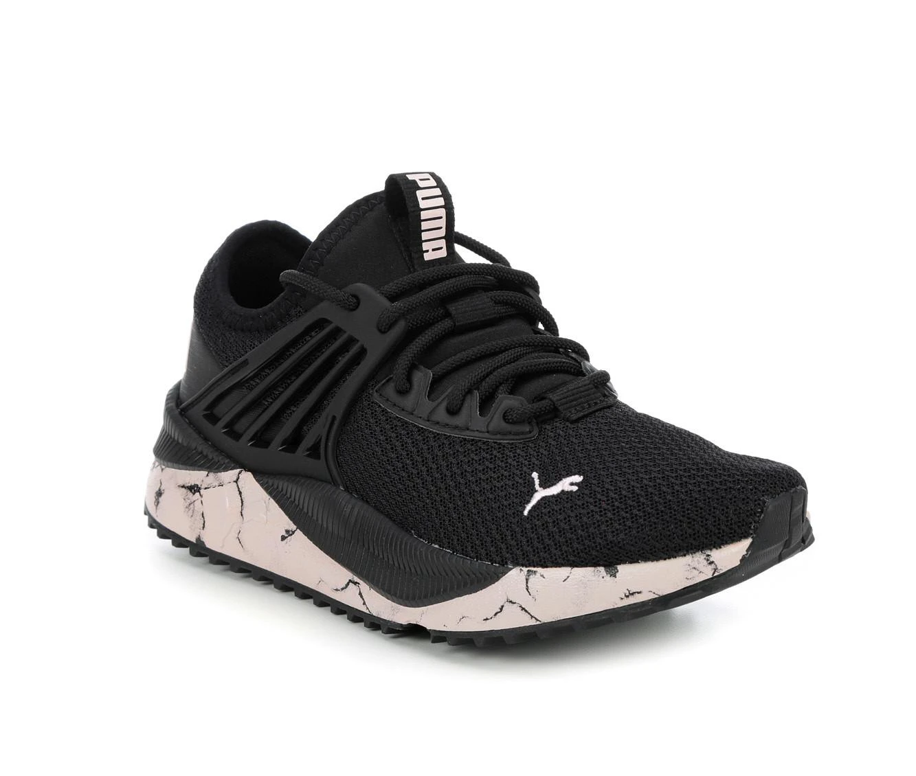 Girls' Puma Big Kid Pacer Future Marble Slip-On Running Shoes 3 Girls' Puma Big Kid Pacer Future Marble Slip-On Running Shoes - Image 3