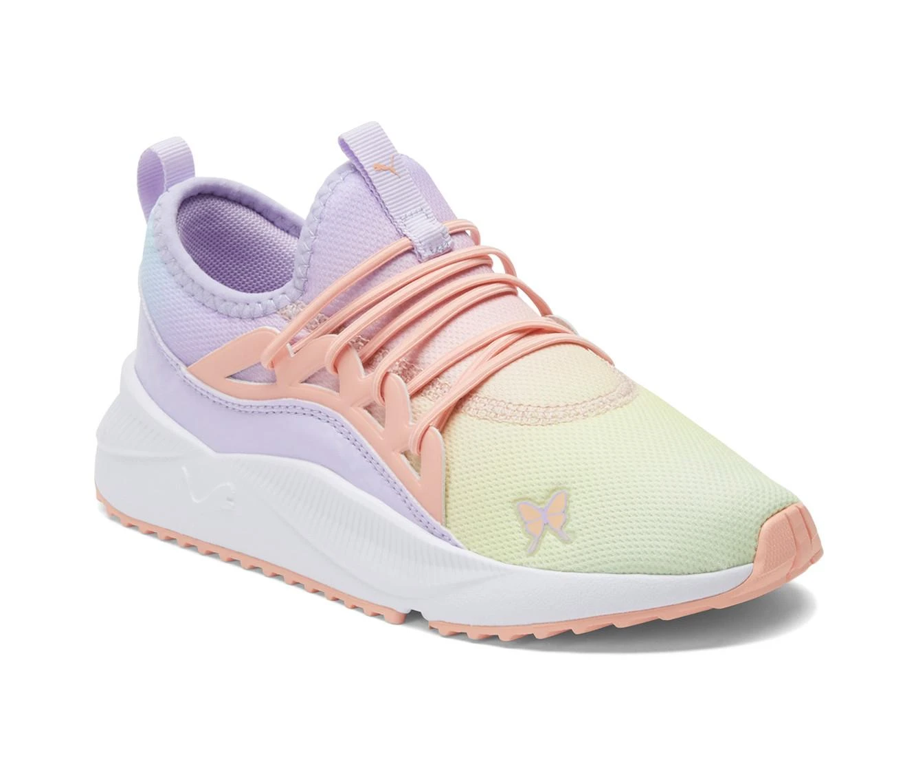 Girls' Puma Little Kid Pacer Future Butterfly Running Shoes 3 Girls' Puma Little Kid Pacer Future Butterfly Running Shoes - Image 3