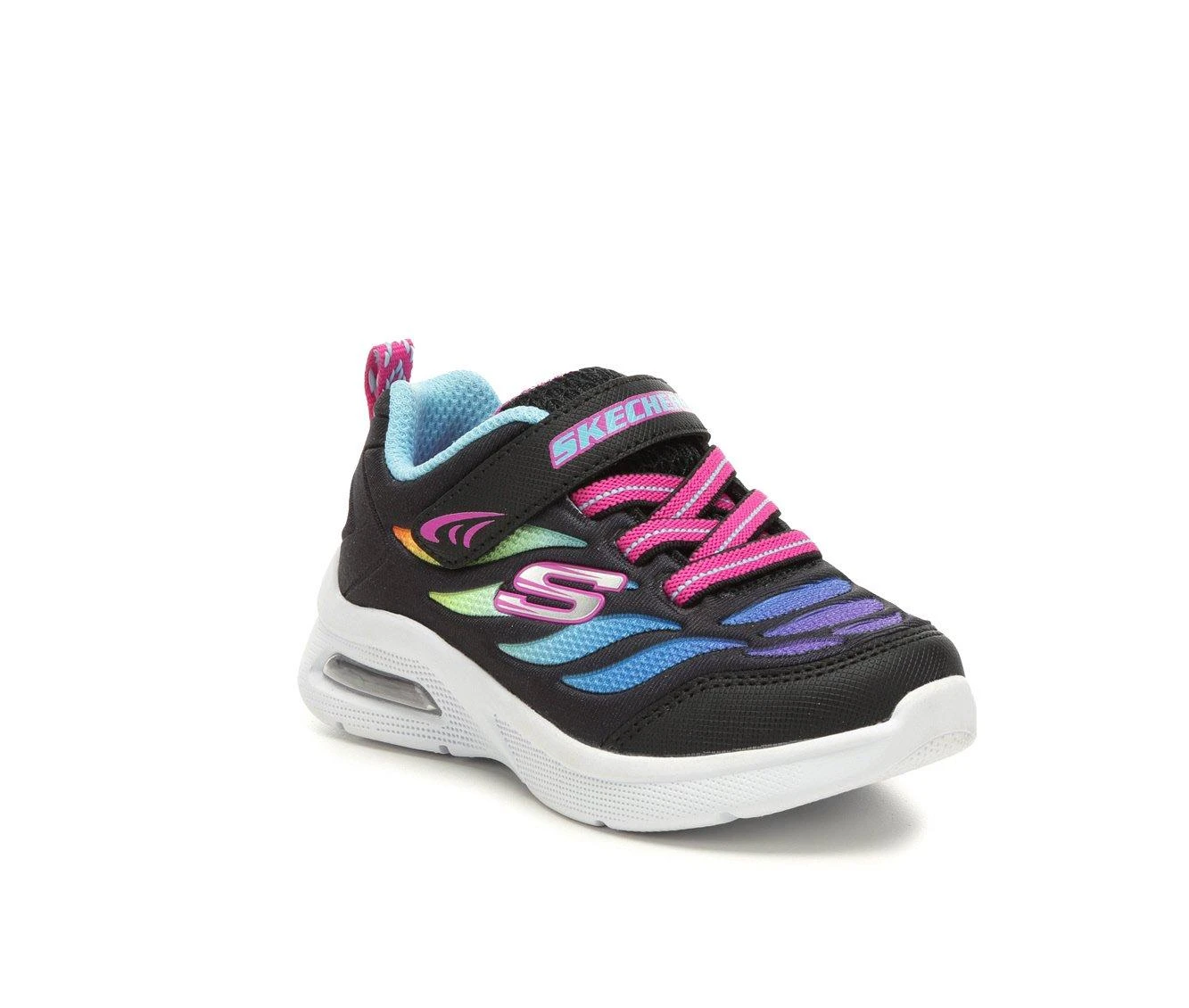 Girls' Skechers Toddler Microspec Max Running Shoes 3 Girls' Skechers Toddler Microspec Max Running Shoes - Image 3