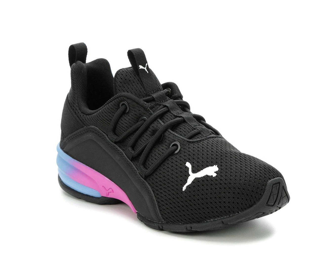Girls' Puma Little Kid & Big Kid Axelion Sleek Running Shoes 3 Girls' Puma Little Kid & Big Kid Axelion Sleek Running Shoes - Image 3
