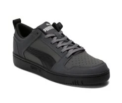 Men's Puma Rebound Layup Lo Nubuck Court Sneakers -Shoe Carnival Sales 2 448