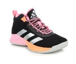 Girls' Adidas Little Kid & Big Kid Cross 'Em Up Wide Width Basketball Shoes -Shoe Carnival Sales 2 454
