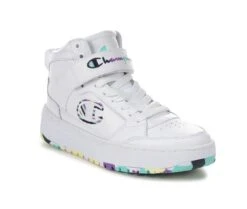 Girls' Champion Big Kid Drome Power High-Top Sneakers -Shoe Carnival Sales 2 485