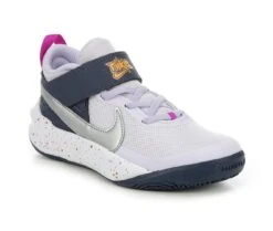 Girls' Nike Little Kid Team Hustle D10 SE Basketball Shoes -Shoe Carnival Sales 2 496