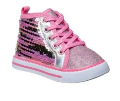 Girls' Laura Ashley Toddler 95818N High-Top Sneakers -Shoe Carnival Sales 2 509
