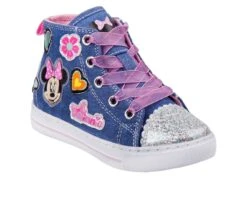 Girls' Disney Toddler & Little Kid CH17788O Minnie Mouse High-Top Sneakers -Shoe Carnival Sales 2 536