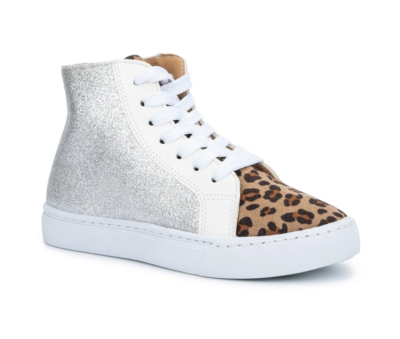 Girls' Olivia Miller Little Kid & Big Kid Chantel High-Top Sneakers 3 Girls' Olivia Miller Little Kid & Big Kid Chantel High-Top Sneakers - Image 3