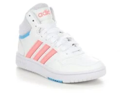 Girls' Adidas Little Kid & Big Kid Hoops Mid 3.0 Sneakers -Shoe Carnival Sales 2 544