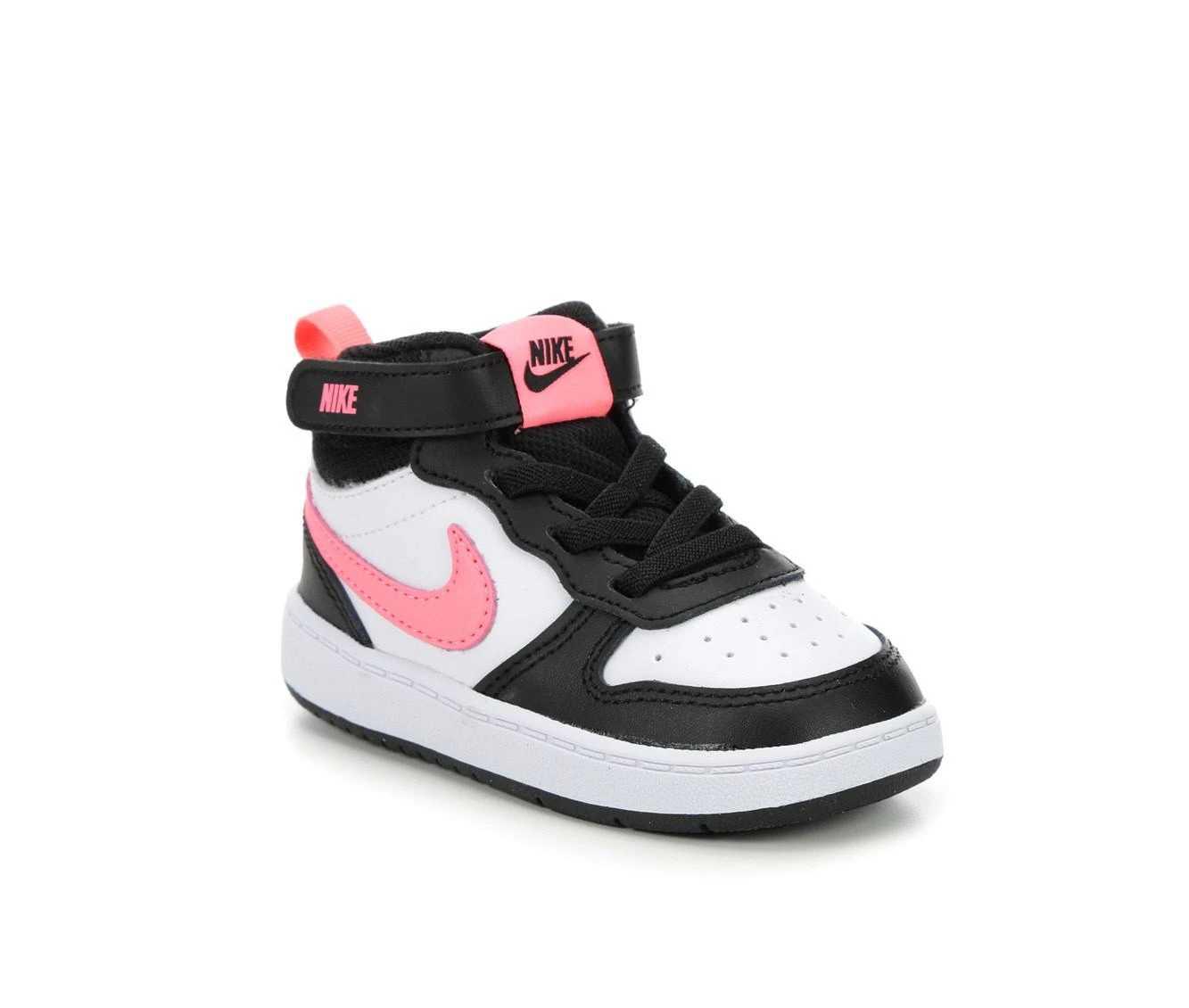 Girls' Nike Infant & Toddler Court Borough Mid 2 Sneakers 3 Girls' Nike Infant & Toddler Court Borough Mid 2 Sneakers - Image 3