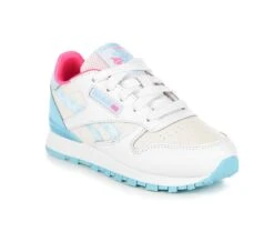 Girls' Reebok Little Kid Classic Step N Flash Light-Up Running Shoes -Shoe Carnival Sales 2 58