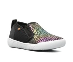 Girls' Bogs Footwear Little Kid & Big Kid Kicker II Slip On Rainbow Leopard Shoes -Shoe Carnival Sales 2 613