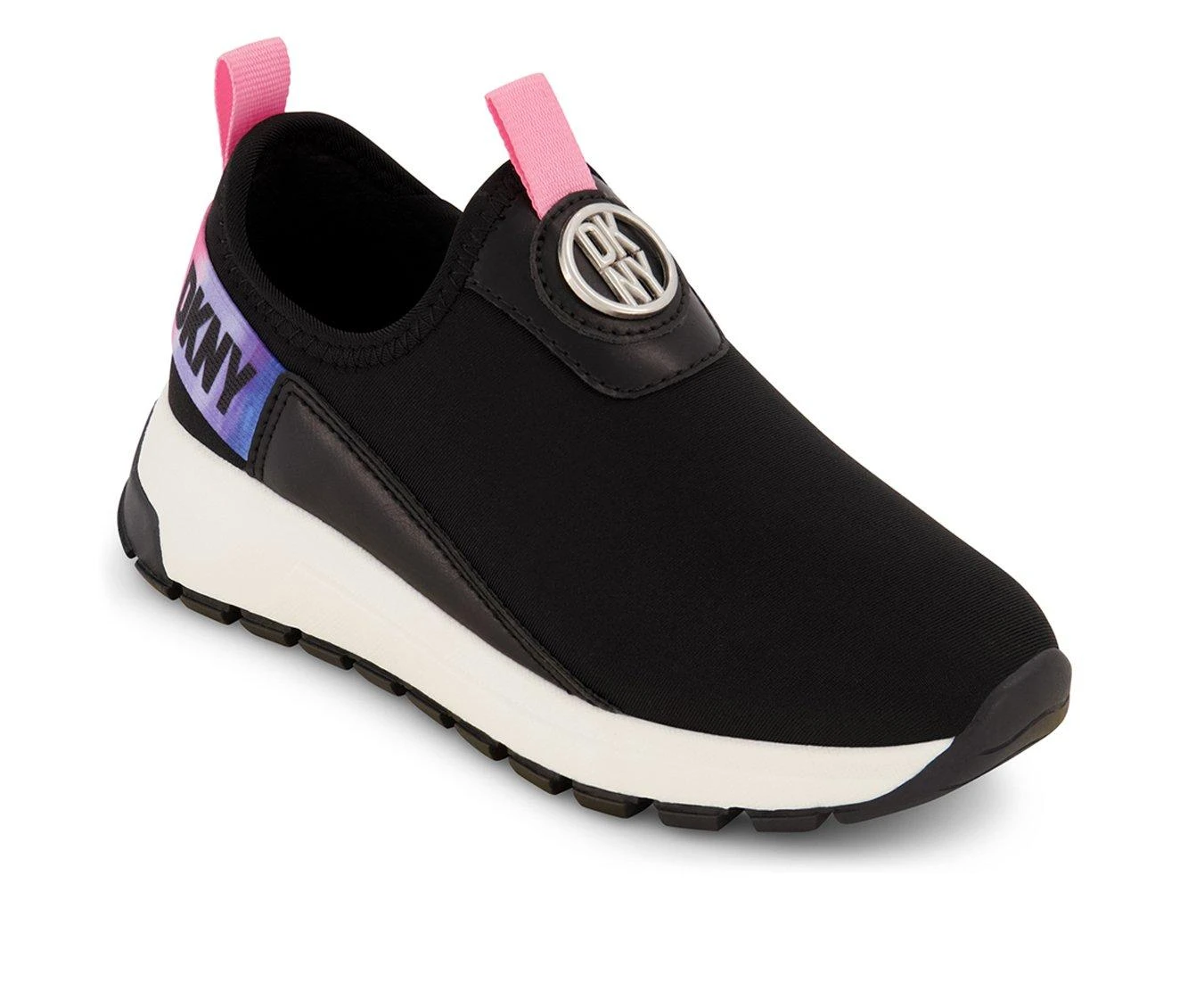 Girls' DKNY Little Kid & Big Kid Danni Rainbow Sneakers 3 Girls' DKNY Little Kid & Big Kid Danni Rainbow Sneakers - Image 3