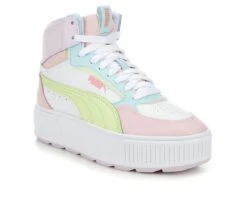 Girls' Puma Big Kid Karmen Rebelle Mid Sneakers -Shoe Carnival Sales 2 79