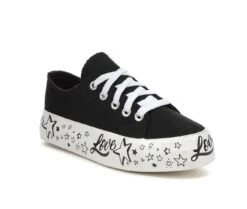 Girls' Paris Blues Little Kid & Big Kid Mavis Platform Sneakers -Shoe Carnival Sales 2 9